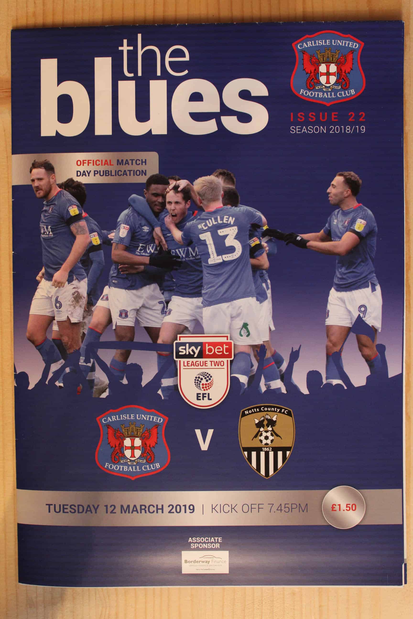 Carlisle United FC v Notts County FC